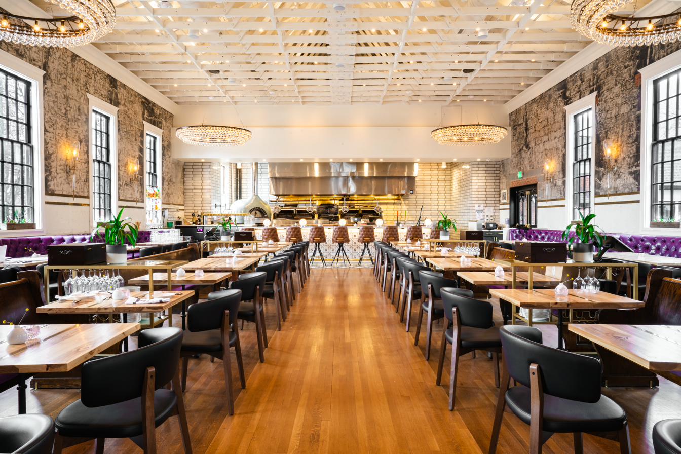 Beautiful restaurant interior